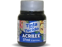 Tinta de Tela Mate Acrilex Negro (04140/520 37ml)