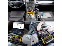 Inversor de onda sinusoidal modificada Primerox de 4000 W de potencia máxima, de 12 V a 220 V con cargador USB para coche de 2,1 A.
