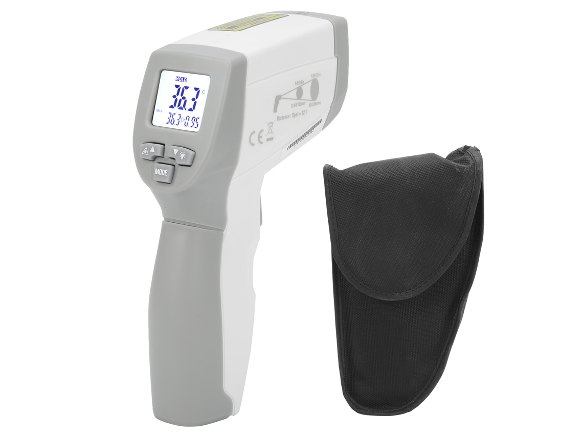Termómetro Infrarrojo Industrial Digital Lcd Sin Contacto Nh-828 -50-500℃