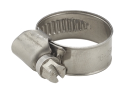 2 Abrazaderas de Sujeción Inoxidable Ancho 9 mmSujeción Ø 40-60 mm . AROZ