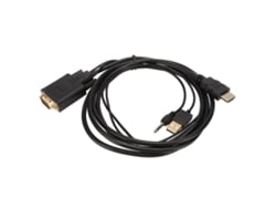 Cable Adaptador De Interfaz Multimedia Vga A Hd Con Alimentación Y Sonido Para Ordenadores De Sobremesa, Portátiles,