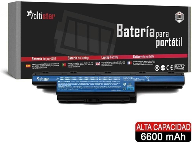 Batería para Portátil VOLTISTAR Acer Aspire 4738Zg 4741G 4741Z 4741Zg 5742 7551 7560G