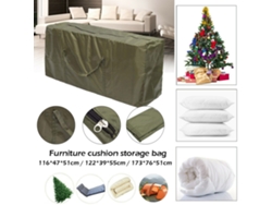 Bolsa de almacenamiento para árbol de Navidad artificial con asas y cremallera impermeable