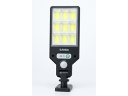 Luz LED vertical negra Sanda SD-6002 con sensor de movimiento y 3 modos de iluminación