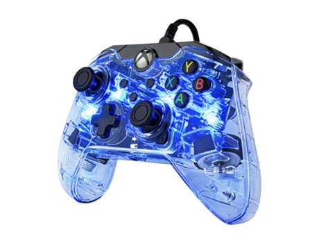 Mando para Xbox One/Series S X PDP Afterglow Negro y Azul Transparente