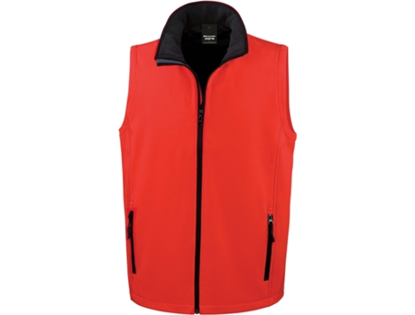 Chalecos para Hombre RESULT (Poliéster - XL - Rojo)