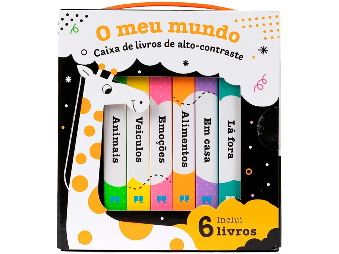 Mi mundo - Caja de libros de alto contraste