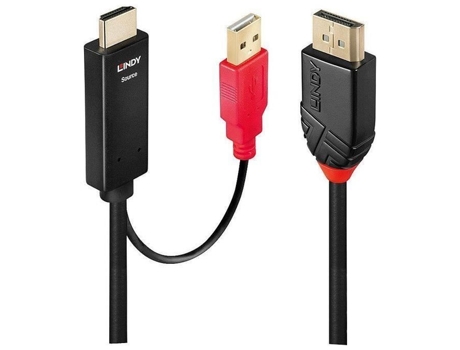 LINDY Cable Hdmi a Displayport 1M