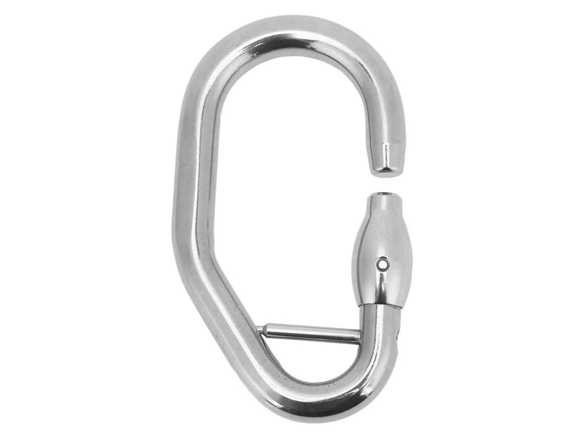 Hebilla De Acero Inoxidable Para Rifle Que Proporciona Seguridad En Escalada Y Proyectos De Aventura En Alta Montaña.