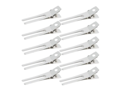 50 Clips De Pelo De Metal Para Rizos, 4.5 Cm, Pinzas De Aligator Resistentes A La Oxidación Para Peinado Profesional Y Diario