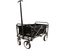 Carrito de Jardín HABITAT ET JARDIN Auguste (Negro - Acero - 89x51x58 cm)