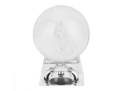 Bola De Cristal K9 De 80 Mm Con Base Luminosa Para Fotografía Y Decoración Del Hogar.