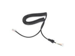 Cable de micrófono de mano (reemplazo compacto para Yaesu MH-48A6J)