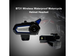 Auriculares Inalámbricos Bluetooth 5.0 Para Cascos De Motocicleta, Resistentes Al Agua Ipx6, 30 Horas De Duración De La Batería, Cancelación De Ruido.