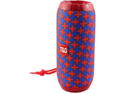 Altavoz Bluetooth Estándar (rojo - 10 Vatios - Alcance: Hasta 10 Metros)