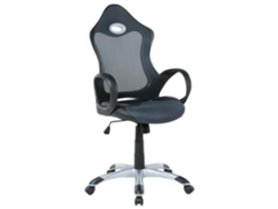 Silla de oficina BELIANI Ichair de Malla Negro 67x67x119
