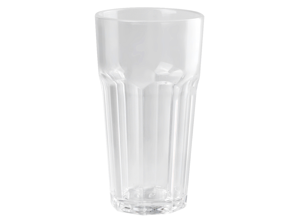 Vaso Acrílico Octogonal Transparente De 350 Ml Para Vino, Cerveza, Whisky, Bar, Karaoke Y Uso Doméstico.