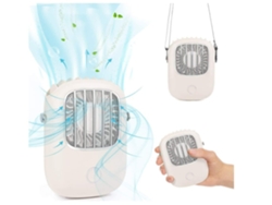 Mini ventilador de mano portátil pequeño de bolsillo recargable por USB blanco USHION