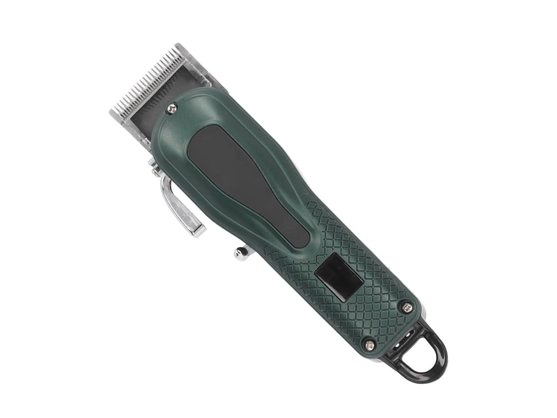 Tijela Elétrica De Cabelo Verde Profissional Sem Fio Para Barbeiro Corte E Grooming