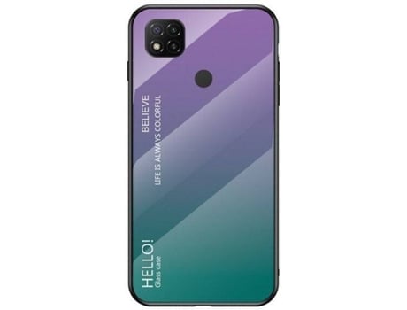 Protector de Pantalla Xiaomi Redmi 9C LMOBILE Verde, Morado
