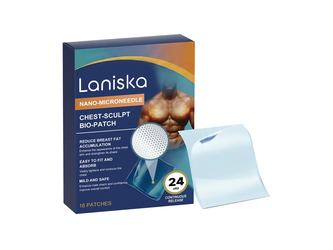 Parche para el cuidado del pecho masculino de Laniska