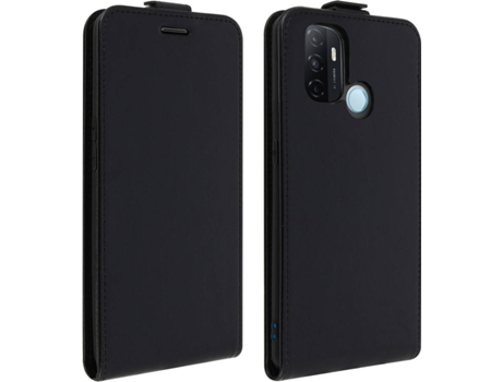 Funda Oppo A53/A53s AVIZAR Tarjetero Negro