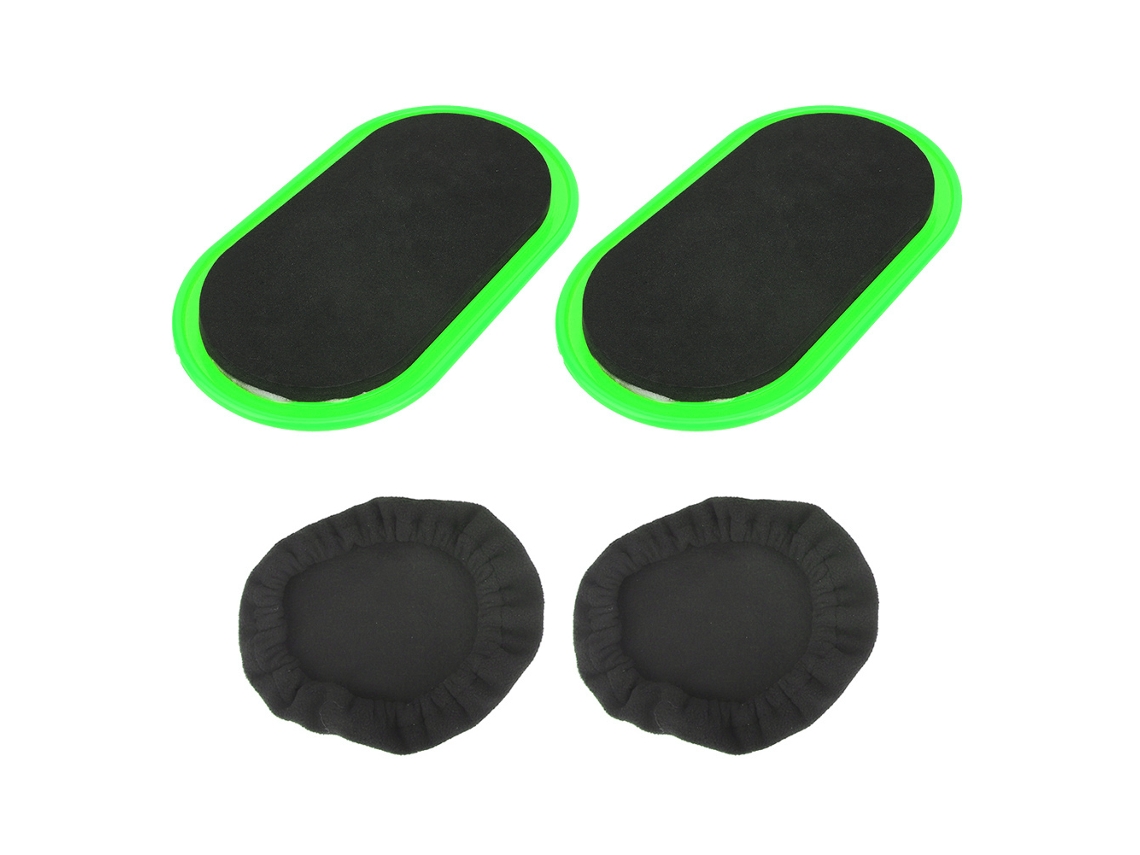 Discos deslizantes para entrenamiento abdominal, piezas de equipo de fitness