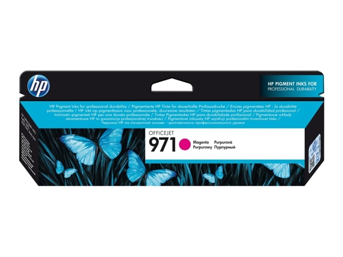 Cartucho de tinta Original HP 971 Magenta para HP OfficeJet Pro X476dw, X576dw, X451dw, X551dw
