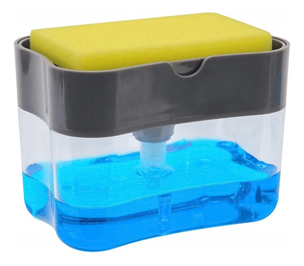 Jabonera de cocina con soporte para esponja, 300 ml, jabonera de lvayotoy