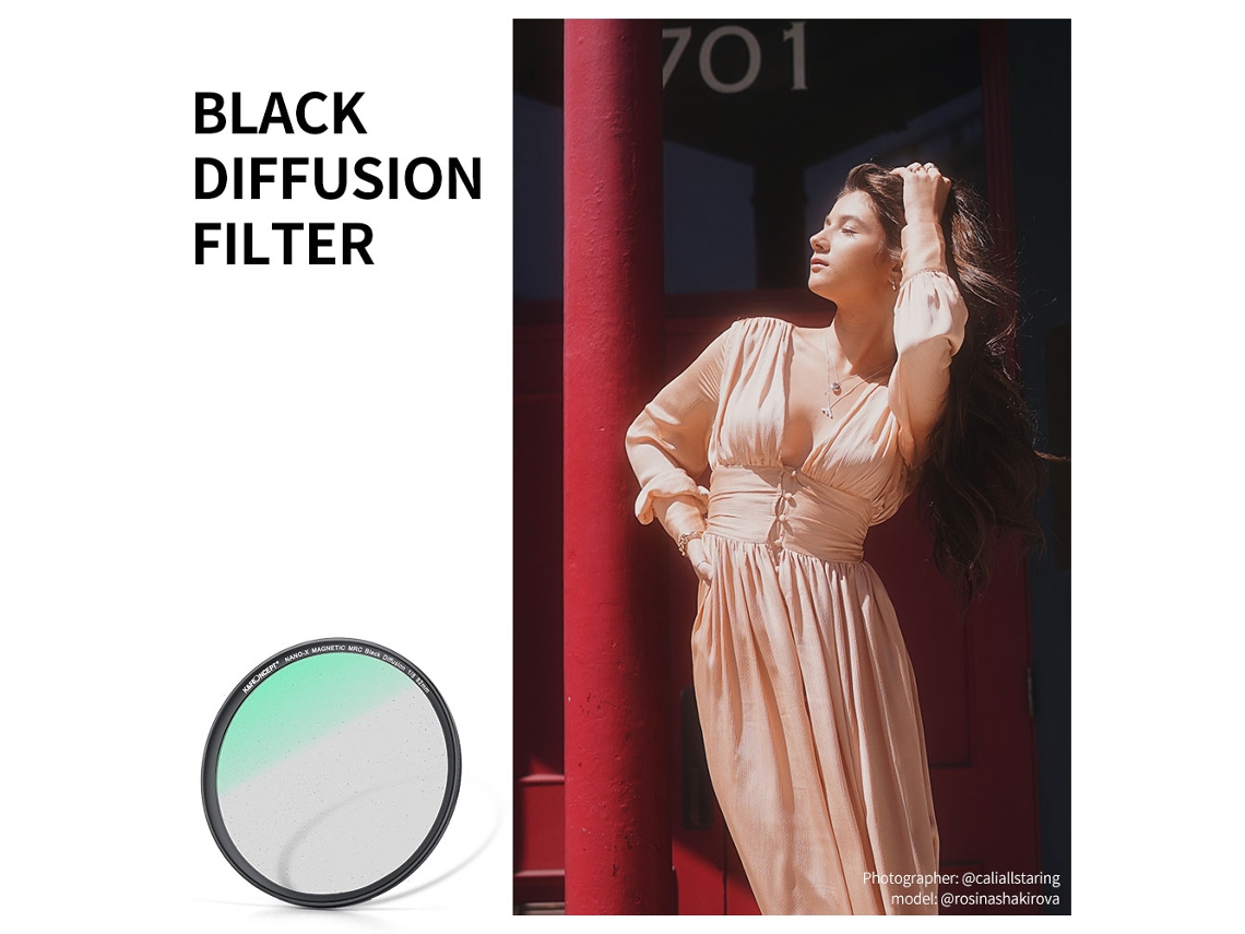 2026-filtros De Difusión Y Soft Focus Para Cámaras: 52,55,58,62,67,72,77,82mm