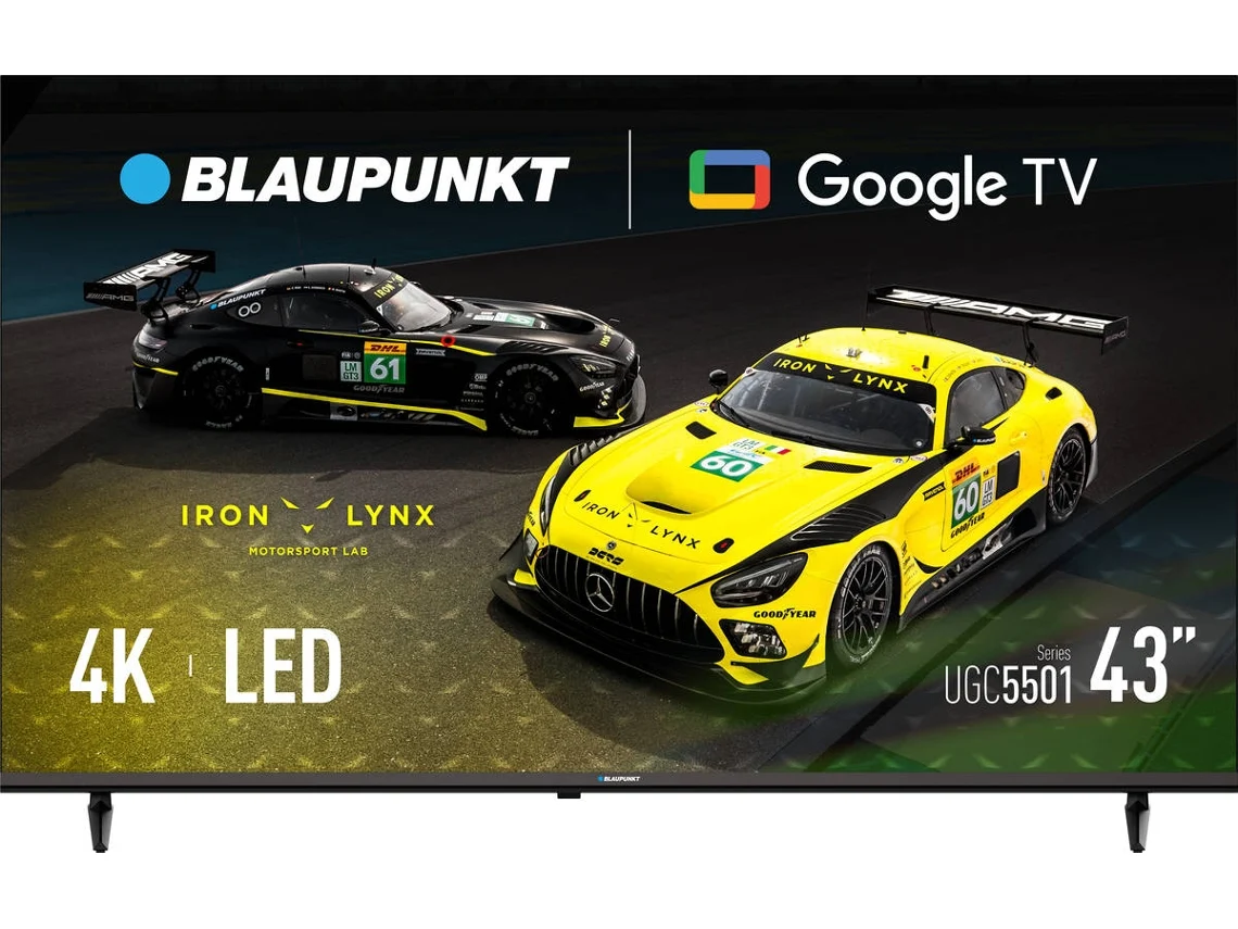 TV BLAUPUNKT 43UGC5501S (LED - 43'' - 109 cm - 4K Ultra HD - Smart TV)