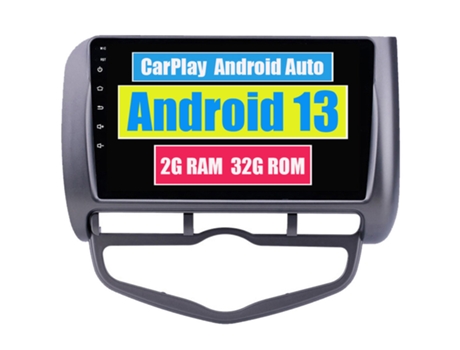 Autoradio Multimedia ROVERONE para Honda Jazz City 2002 - 2007 CarPlay Android Coche Radio Bluetooth Navegación
