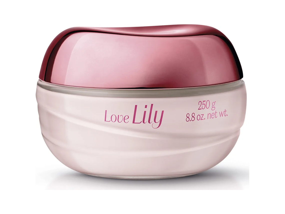 Crema Hidrante Corporal O BOTICÁRIO Acetinado Love Lily (250 gr)