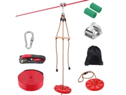 Kit De Tirolesa Succebuy De 65 Pés Para Crianzas Y Adultos Até 227 Kg