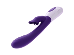 Vibrador De Masaje Para Lamer La Lengua De Silicona 2 En 1 Para Mujeres (prpura)
