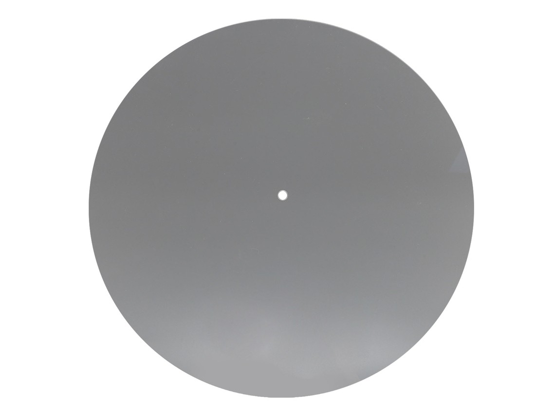 Alfombrilla Antiestática Acrílica De 12 Pulgadas Para Tocadiscos De Vinilo Con Reducción De Ruido Y Calidad De Sonido Mejorada.