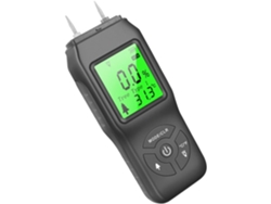 Medidor De Humedad Digital Lcd Portátil Con Sondas, Probador De Humedad Para Leña