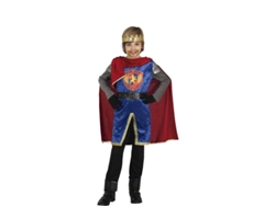 Disfraz de Niño GUIRCA Rey Medieval Elegante con Cubierta  (5 - 6 años)