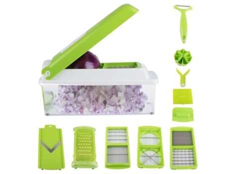 Picadora de verduras de 10 piezas