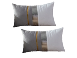 2 Fundas De Almohada De Bronceado Para El Hogar, Terciopelo Suave Y Cálido