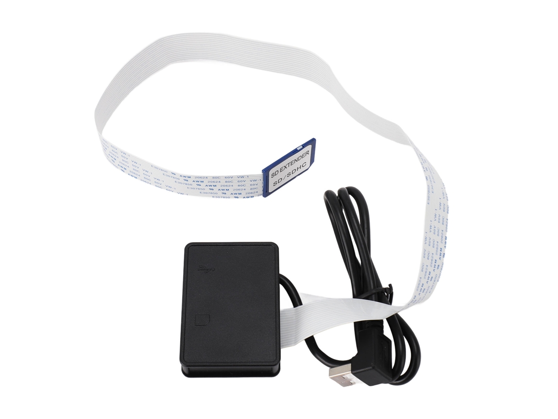 Cable De Extensión Profesional 2 En 1 Para Tarjeta De Almacenamiento, Compatible Con Navegadores Gps, Dvd Y Usb De Coche.