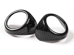 Adhesivo Decorativo Para Coche, Embellecedor De Abs Altavoz Estéreo Y Accesorio Puerta Coche Mustang