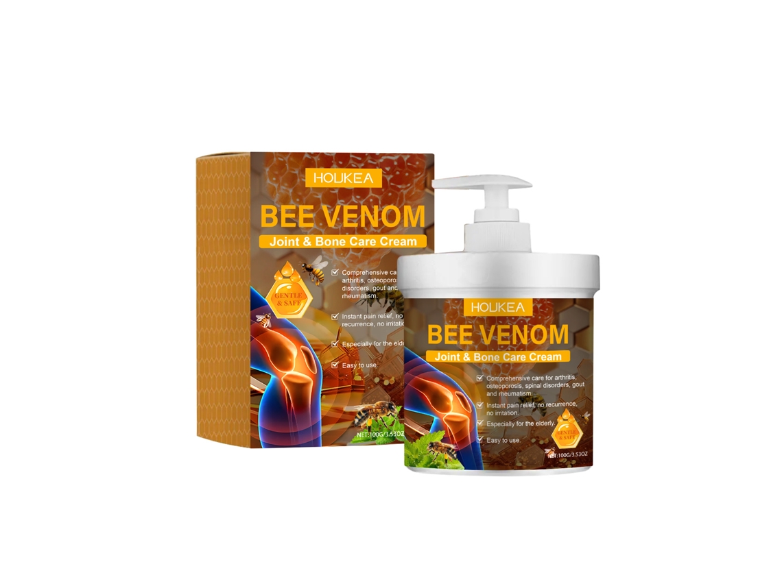 Crema para el cuidado de las articulaciones con veneno de abeja