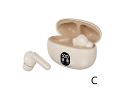 Auriculares Inalámbricos Nivel Alta Fidelidad Sonido Envolvente Tridimensional Pantalla YIZHOOD Bluetooth Naranja