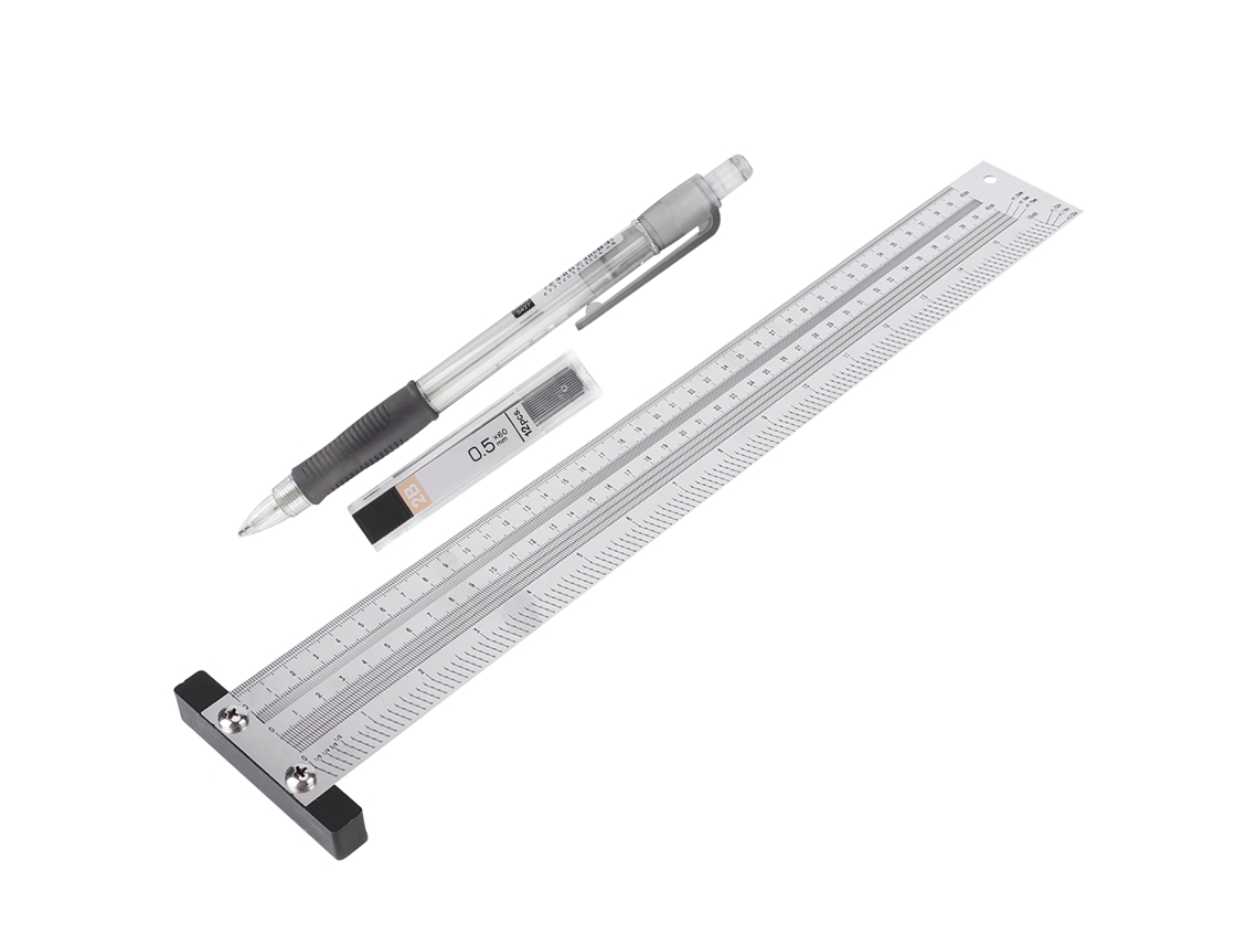 Regla De Marcado De Ultra Precisión De Acero Inoxidable De 16 Pulgadas Para Carpintería.