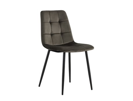 Pack de 4 sillas de comedor Chicago Plomo