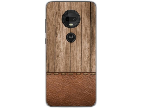 Carcasa Motorola Moto G7 / G7 Plus TUMUNDOSMARTPHONE Madera 09 Multicolor