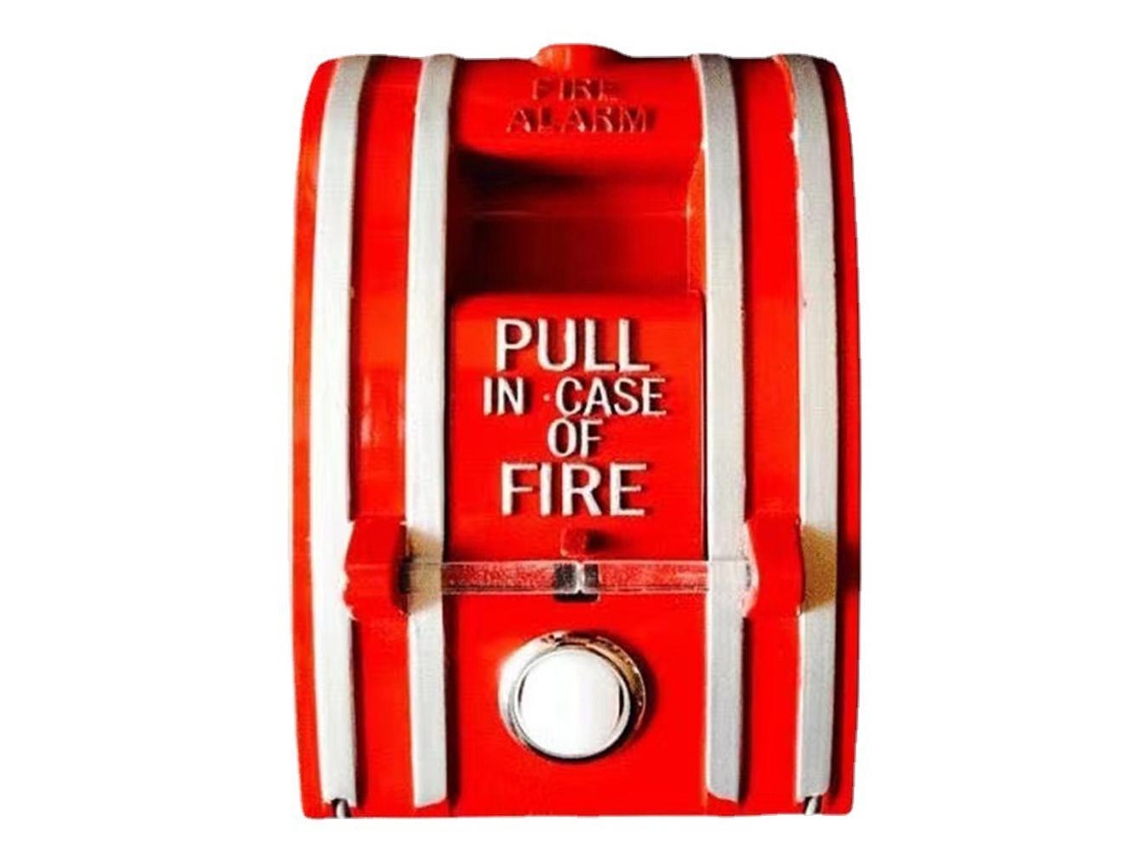 Medalla conmemorativa con diseño de timbre de puerta - Regalo para bomberos