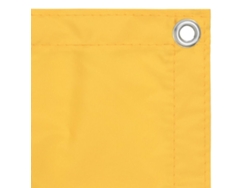 Maison Exclusive - Toldo Para Balcón Tela Oxford Amarillo 90x500 Cm