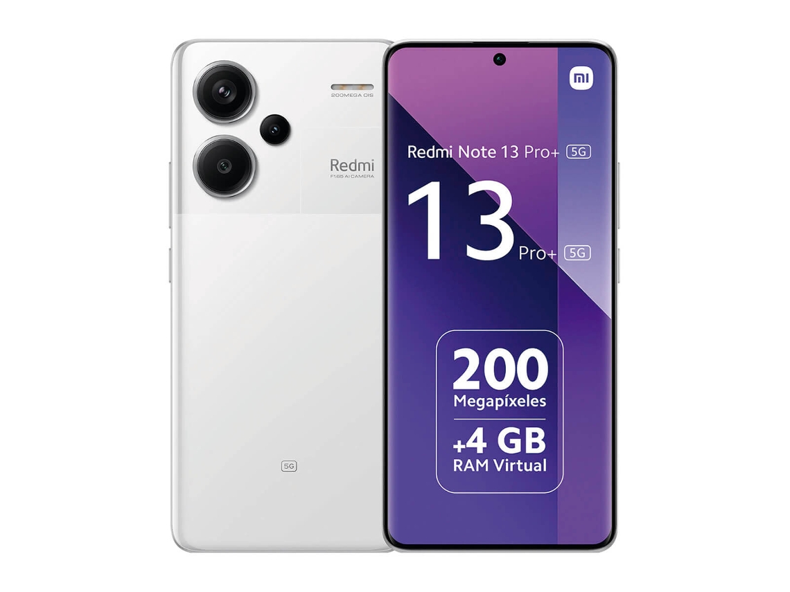 Smartphone XIAOMI Redmi Note 13 Pro Plus 5G 8Gb/256Gb Blanco
